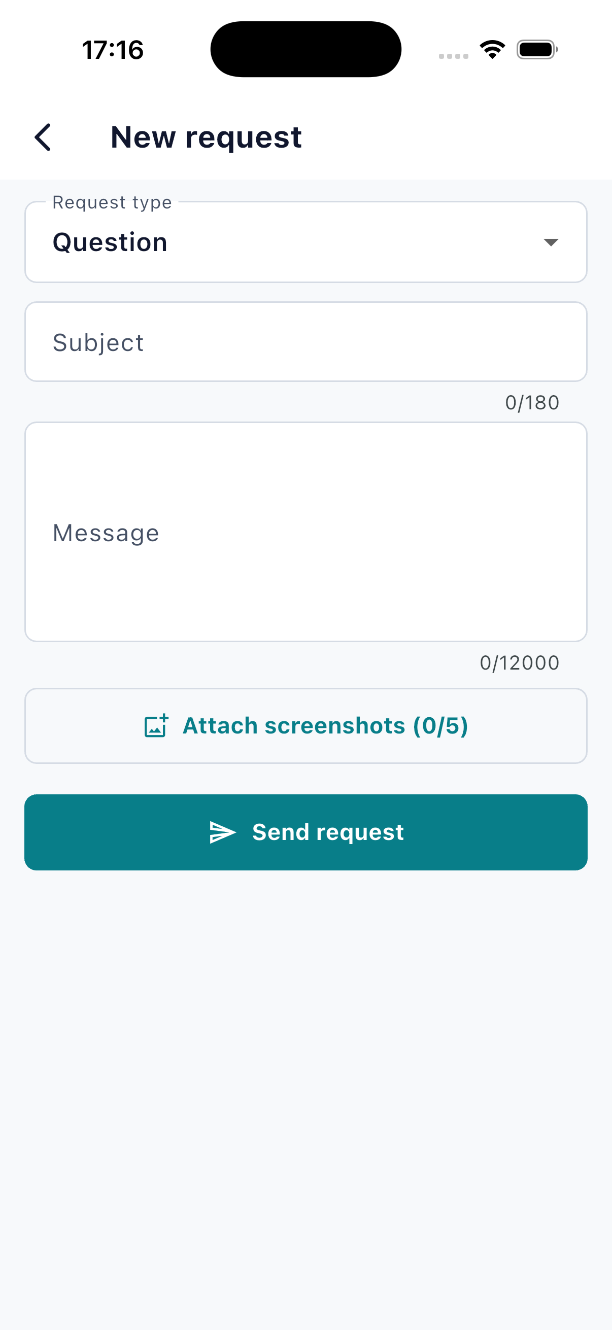 Contact support when something is unclear